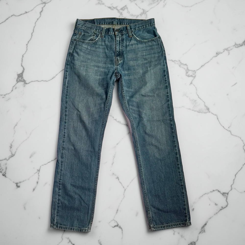 Levi's 559 Relaxed Straight Jeans Men's 33x32 (Tag 33x34) Blue 100% Cotton Denim